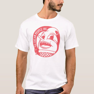Eiscreme-Leute "Retro Logo " T-Shirt