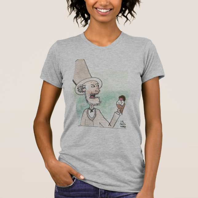 Eiscreme Lincoln T-Shirt (Vorderseite)
