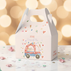 Eiscreme-LKW-Scoops für lustigen Kindergeburtstag Geschenkschachtel