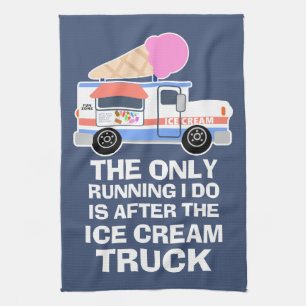 Eiscreme-LKW-Training Küchentuch