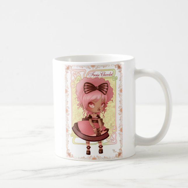 Eiscreme Lolita Fraise Chocolat Tasse (Rechts)