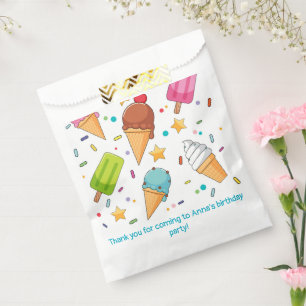 Eiscreme Lutscher Geschenktütchen