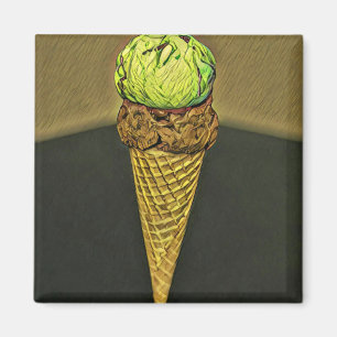 Eiscreme Magnet