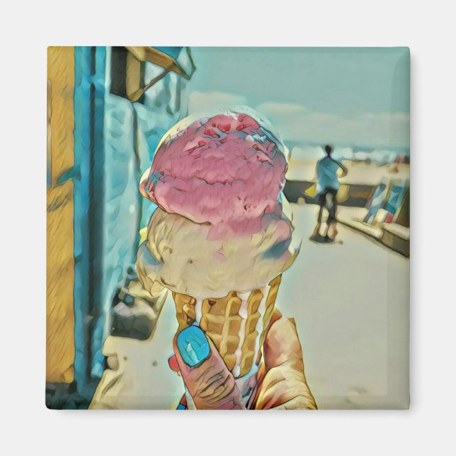 Eiscreme Magnet (Vorne)