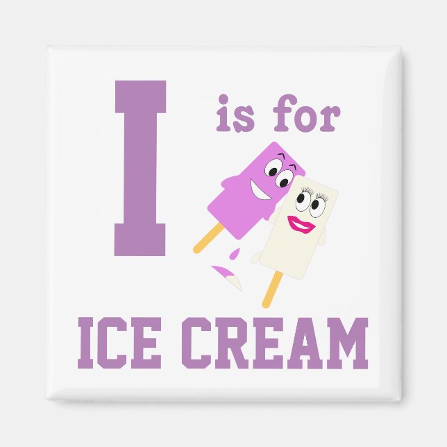 Eiscreme Magnet (Vorne)