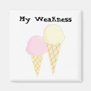 Eiscreme - Meine Schwäche Magnet