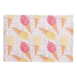 Eiscreme-Muster-Pillowcases Kissenbezug