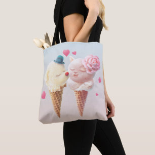 Eiscreme-Paar - Liebe bei First Lick