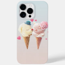 Eiscreme-Paar - Liebe bei First Lick Case-Mate iPhone 14 Pro Max Hülle