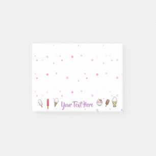 Eiscreme Parlor Dream Post-it Klebezettel