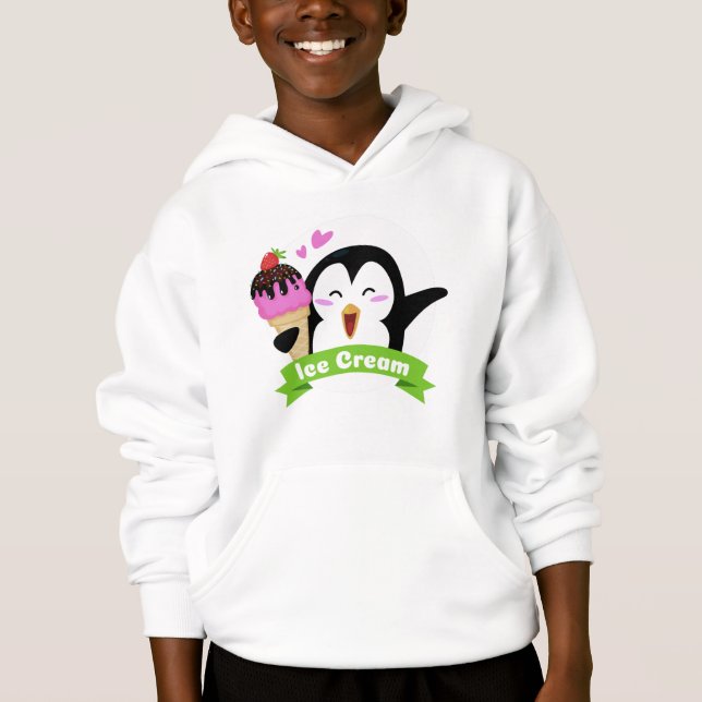 Eiscreme Penguin Shirts & Jacken (Vorderseite)