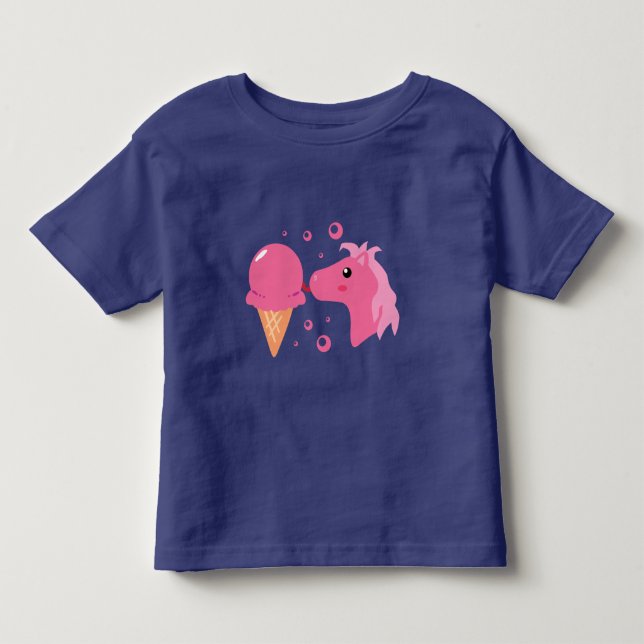 Eiscreme Pony T - Shirt (Vorderseite)