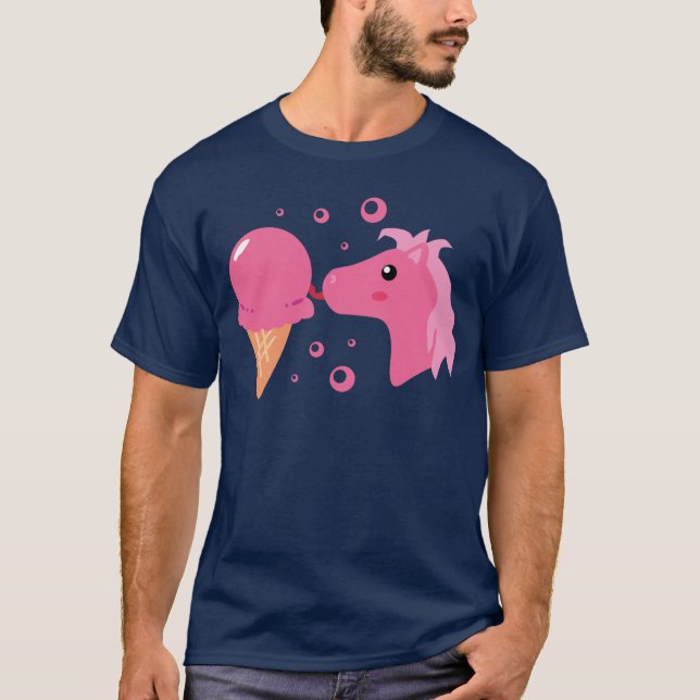 Eiscreme Pony T - Shirt (Vorderseite)