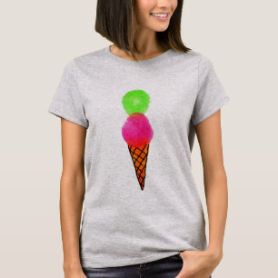 Eiscreme Pop Art T-Shirt