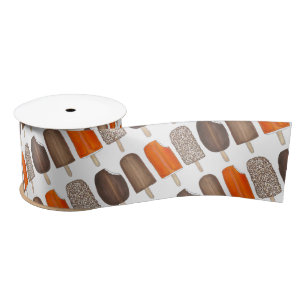 Eiscreme-Pop Bars Popsicle Creamsicle Fudge Satinband