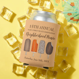 Eiscreme-Pop Bars Popsicle Creamsikel Picnic Dosenkühler