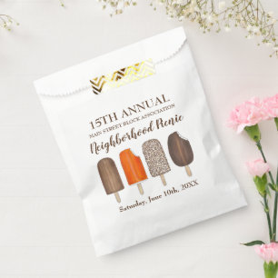 Eiscreme-Pop Bars Popsicle Creamsikel Picnic Geschenktütchen