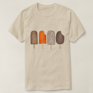 Eiscreme-Pop Bars Popsicle Creamsikel Picnic T-Shirt