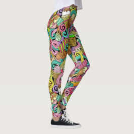 Eiscreme-Pop-Mode-Leggings Leggings