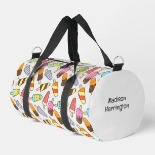 Eiscreme-Popsicles-Muster Duffle Bag