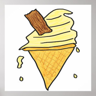 Eiscreme Poster