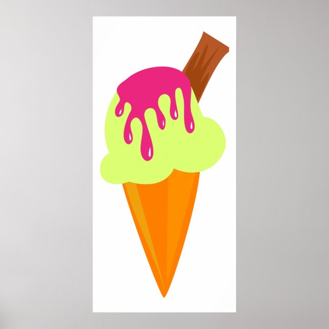 Eiscreme Poster (Vorne)