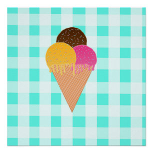 Eiscreme Poster