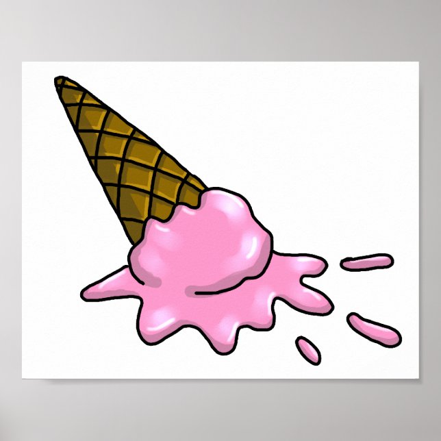 Eiscreme Poster (Vorne)