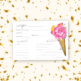 Eiscreme - Rezept für Brautparty