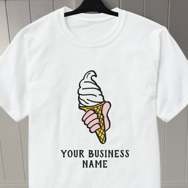 Eiscreme-Salesman verkauft Eiscreme-T - Shirt (Von Creator hochgeladen)
