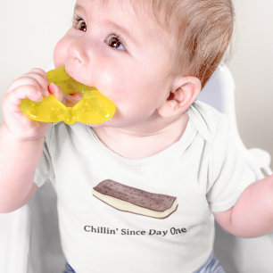 Eiscreme Sandwich Chillin' seit dem ersten Tag Baby Strampler