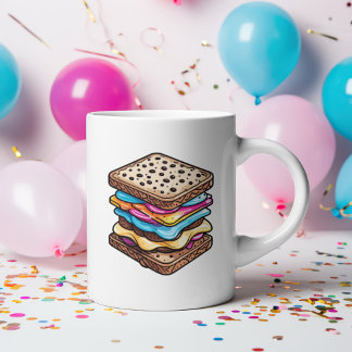 Eiscreme-Sandwich-Liebhaber-Tasse Kaffeetasse