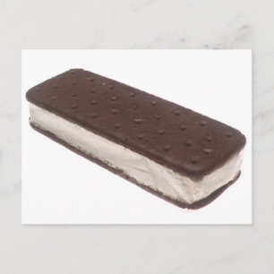 Eiscreme Sandwich Postkarte