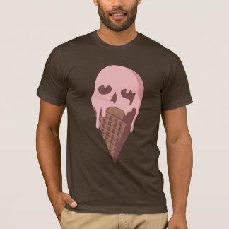 Eiscreme-Schädel T-Shirt