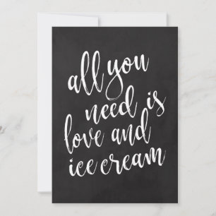 Eiscreme-Schiefertafel-Schild erschwinglich