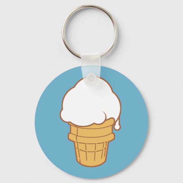 Eiscreme Schlüsselanhänger (Vorderseite)