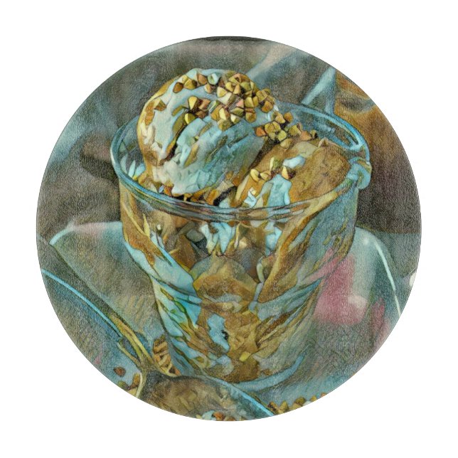 Eiscreme Schneidebrett (Vorderseite)