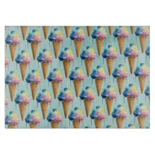 Eiscreme Schneidebrett
