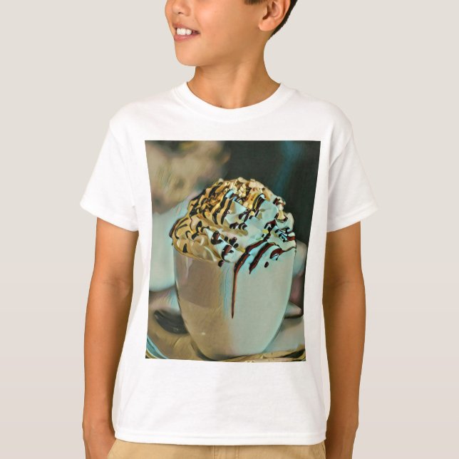 Eiscreme-Schokolade T-Shirt (Vorderseite)