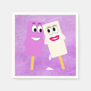 Eiscreme Serviette