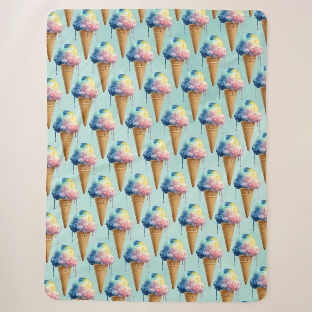 Eiscreme Sherpadecke (Vorderseite)