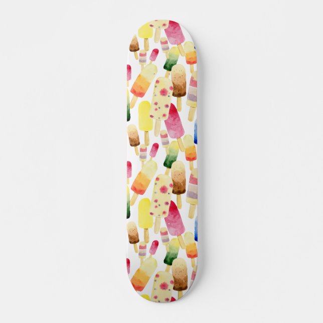 Eiscreme Skateboard (Vorne)