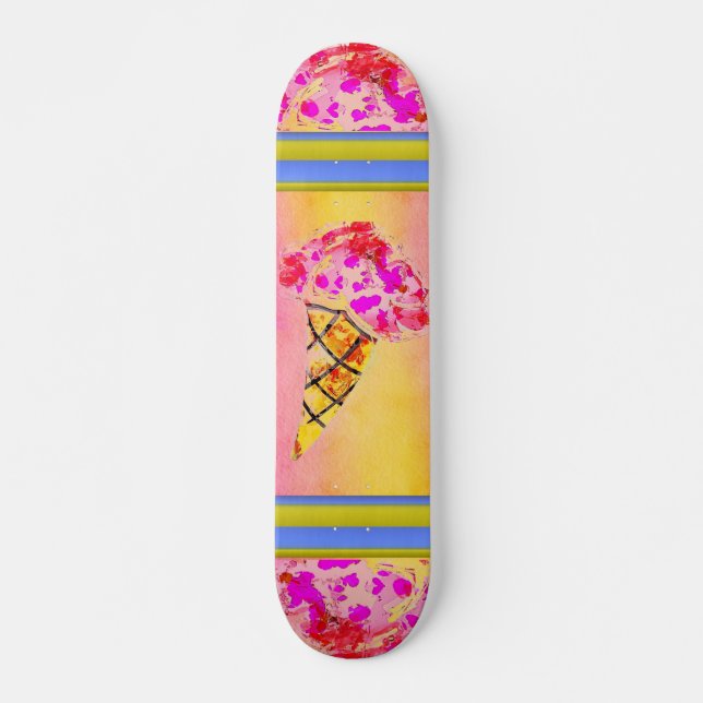 Eiscreme-Skateboard Skateboard (Vorne)