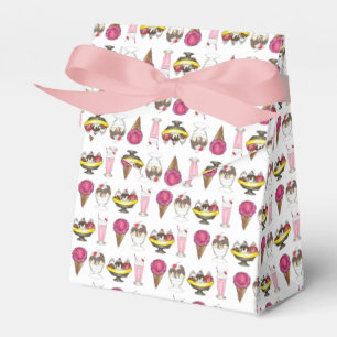 Eiscreme Social Banana Split Sundari Cone Shake Geschenkschachtel