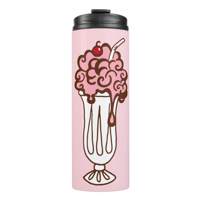 Eiscreme Soda Thermal Tumbler Gift Thermosbecher (Vorderseite)