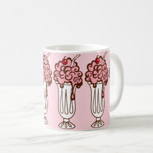 Eiscreme-Sodawasser-Tasse Kaffeetasse