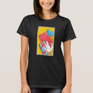 Eiscreme Sommerabend Frische Pasta machen T-Shirt