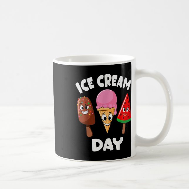 Eiscreme Sommerlicher Party Eiscreme Maker Kinder  Kaffeetasse (Rechts)