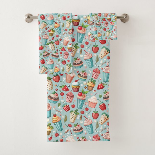 Eiscreme Spaß Badhandtuch Set (Insitu)