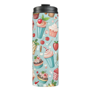 Eiscreme Spaß Thermosbecher